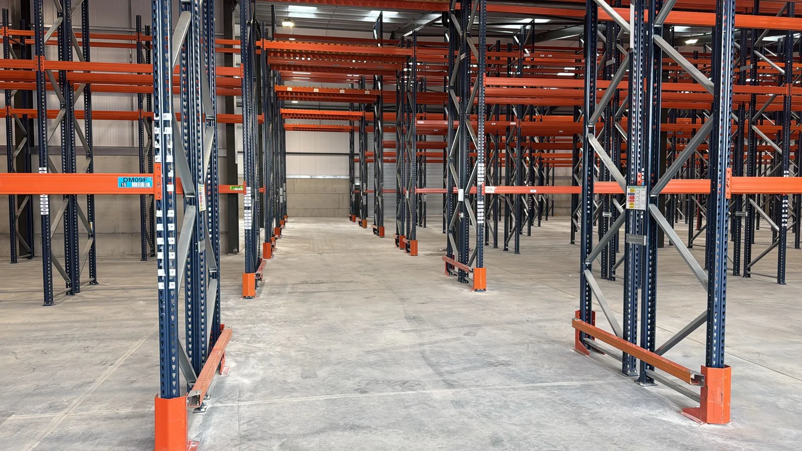 Mecalux Racking Installation at Essex Furniture Outlets Limited, Rochford