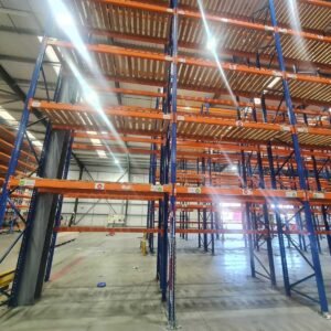 STOW INDUSTRIAL WAREHOUSE SHED WORKSHOP USED PALLET RACKING FRAMES BEAMS LEGS