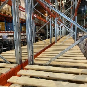 EXCEL HEAVY DUTY NEW SLATTED TIMBER DECKING BOARDS SHELVING (Brentwood Branch)