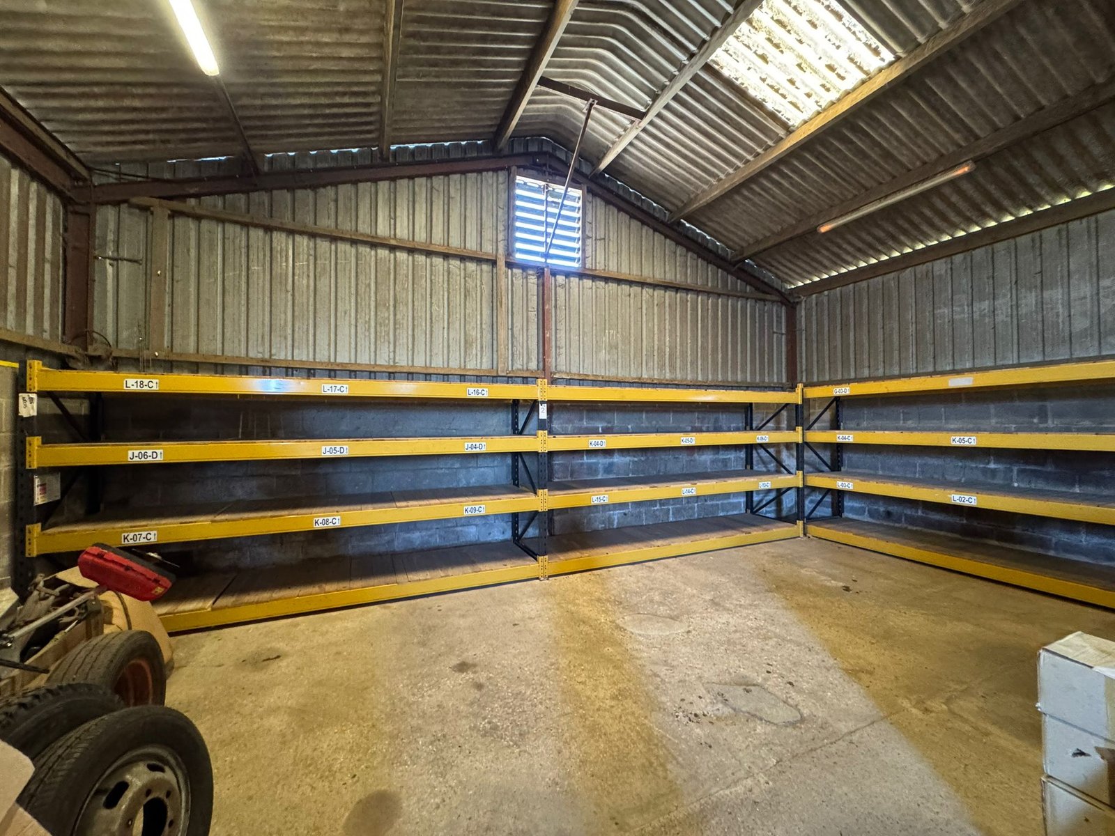 Racking Fitout with decking boards - Essex Pallet Racking