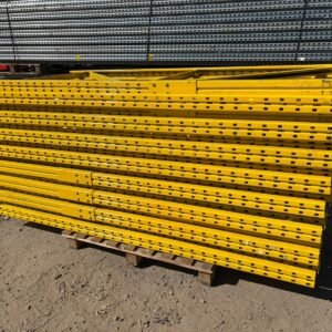 REDIRACK USED PALLET RACKING INDUSTRIAL WAREHOUSE STORAGE FRAMES BEAMS LEGS