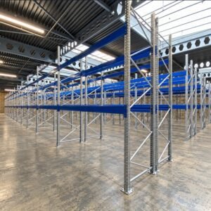 BITO  USED PALLET RACKING INDUSTRIAL WAREHOUSE STORAGE FRAMES BEAMS LEGS