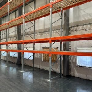STOW INDUSTRIAL WAREHOUSE SHED WORKSHOP USED PALLET RACKING FRAMES BEAMS LEGS